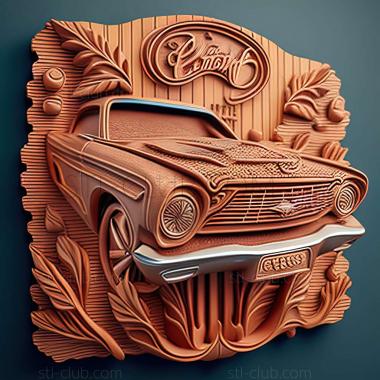 3D модель Ford Falcon (STL)